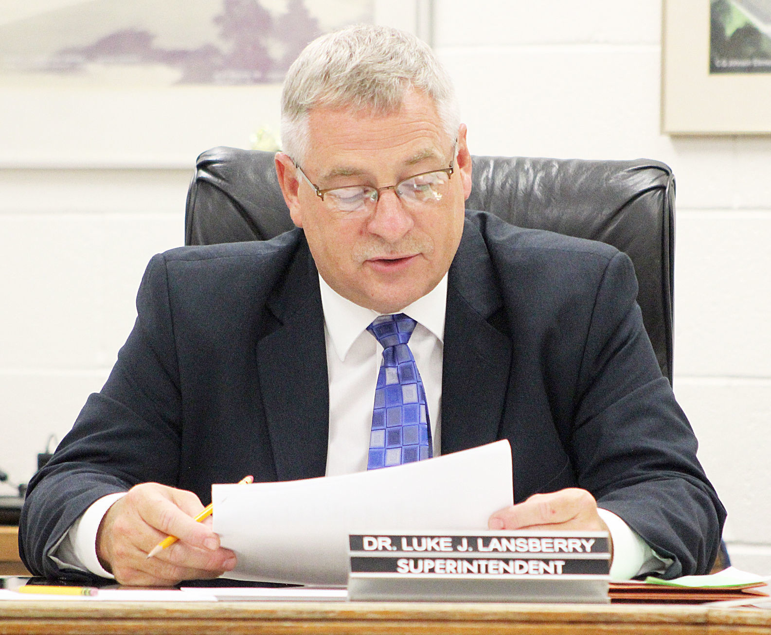 Superintendent Luke Lansberry